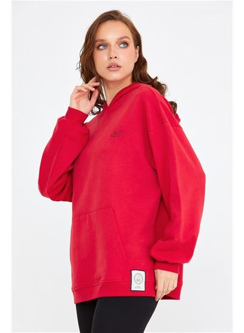 BRZ Collection Oversize Hooded Sweatshirt - Image 1